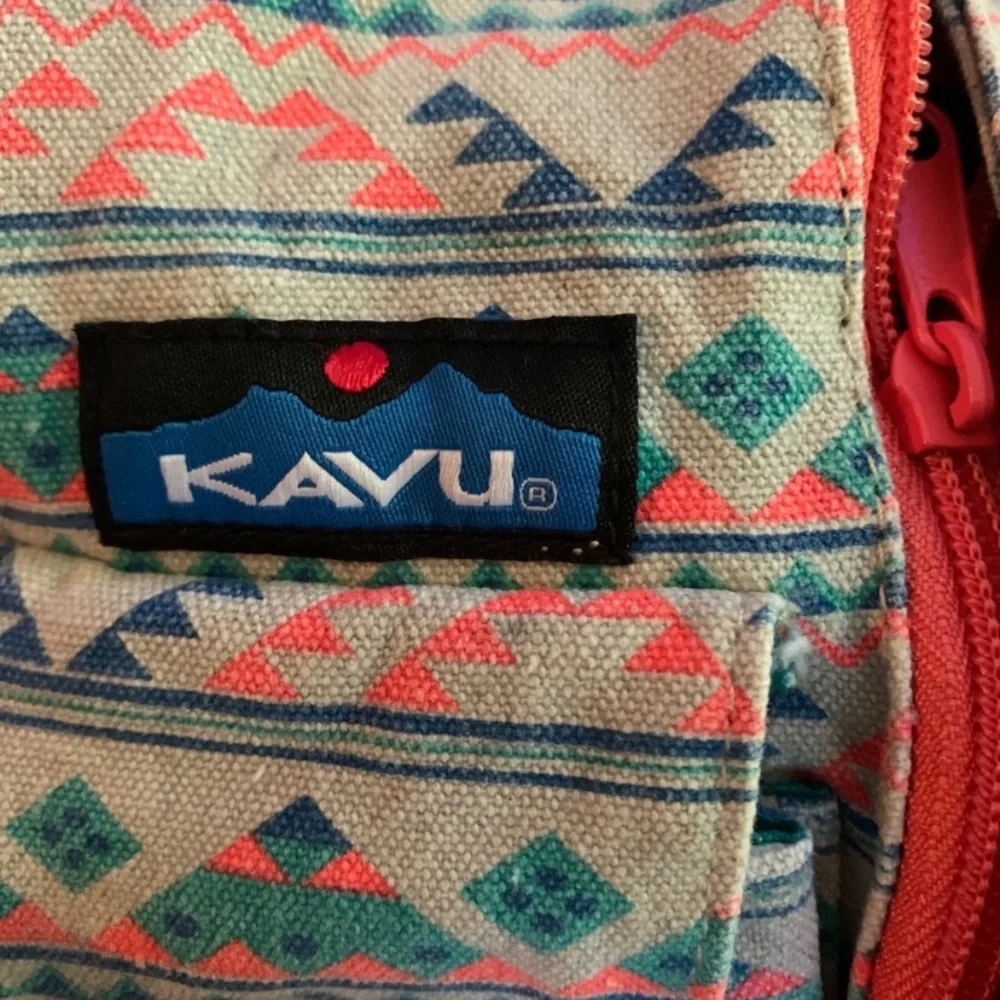 Kavu Rope Sling Backpack One of a Kind Aztec Geometric Crossbody